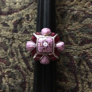 Alan K SS 925 Millefiori ring